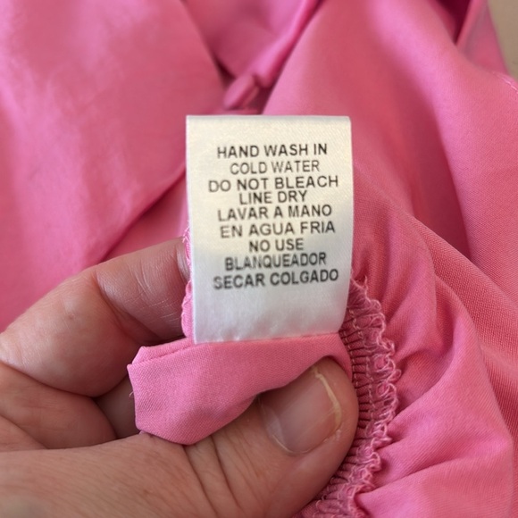 Big Water Blue Sky Womens Pink Jumpsuit Size Small Sleeveless Boho Feminine Vibe - Picture 10 of 11